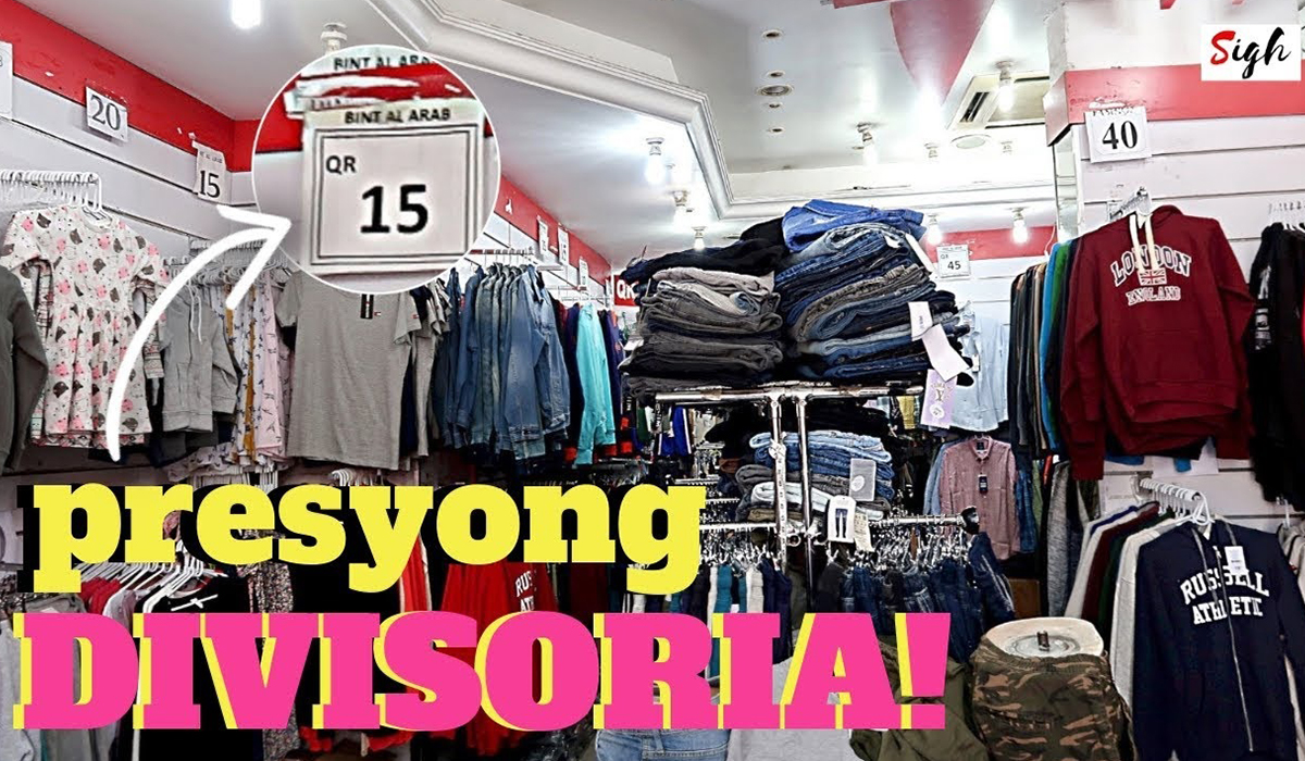 DIVISORIA here in Qatar Shopping CHEAP Clothes at Doha Souq or KABAYAN Filipino Souq